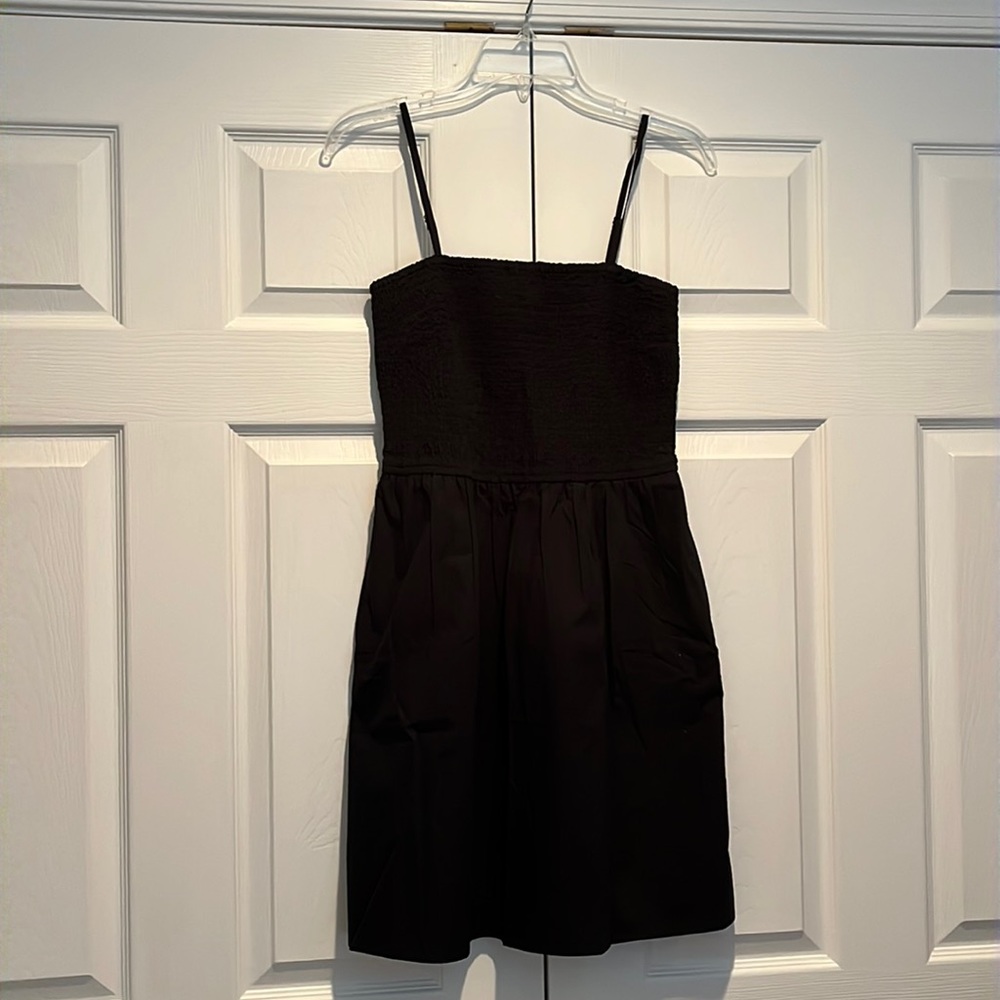 Smocked Bodice Mini Dress